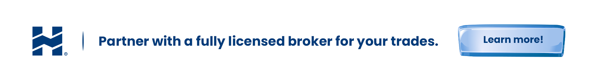 Partner with a fully licensed broker for your trades
